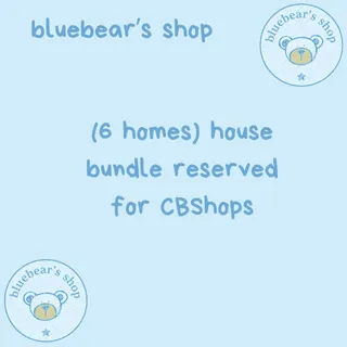 ADOPT ME 6 HOMES BUNDLE