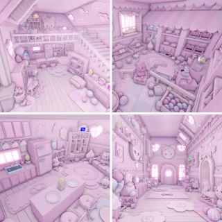 House 59 | Light Pink Cutecore House | adopt me