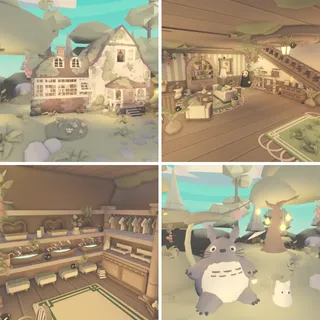 House 31 | Totoro Glitch Home | adopt me