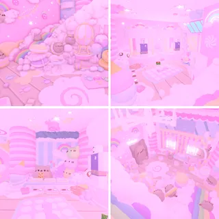 House 96 | Pastel Pusheen Home | adopt me