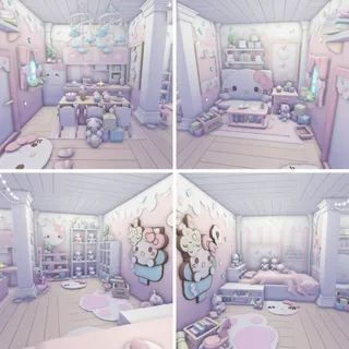 House 99 | Tiny Hello Kitty Home | adopt me