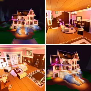 House 149 | Pink & Brown Themed Home | adopt me