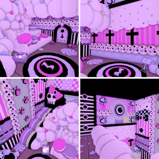 House 23 | Pastel goth home | adopt me