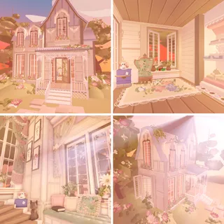 Highly detailed adopt me cottage 