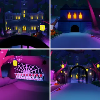 House 27 | Halloween themed grind home | adopt me