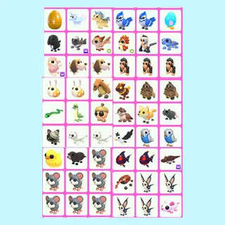 Adopt me Pet Bundle