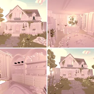  House 13 | detailed white cottage | adopt me