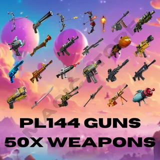 PL144 Guns | 50 Weapons