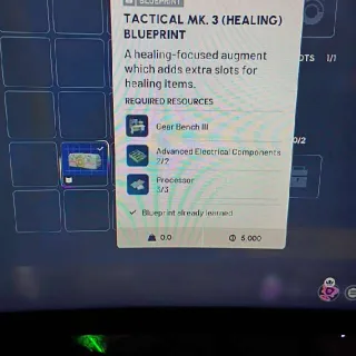 Tactical Mk. 3 (Healing)