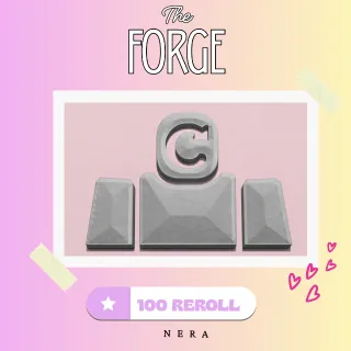 100 RACE REROLL| THE FORGE REROLL