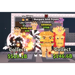 RARE BURGURO AND FRYURO + Skibidi yy candies🌹 🍭 [Steal a brainrot] 