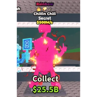 CHILLIN CHILI 500M🌶️🔥