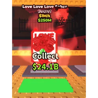 Love Love Love Sahur [Steal a brainrot]✅