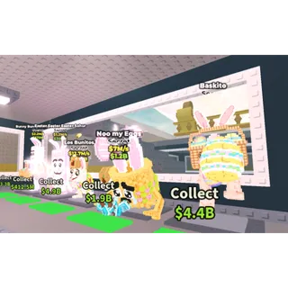 BUNDLE | EASTER BRAINROTS (NOO MY EGGS, BASKITO & LOS BUNITOS)- STEAL A BRAINROT