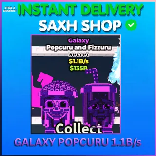 STEAL A BRAINROT | Galaxy Popcuru and Frizzuru 1.1B/s