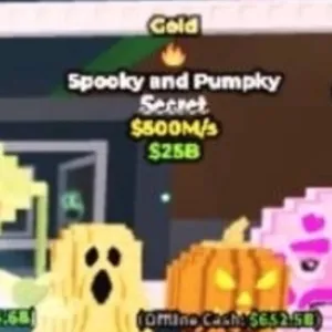 gold spooky pumpky 600m