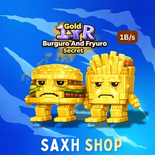 Gold Burguro and fryuro 1B/s (rare triat)