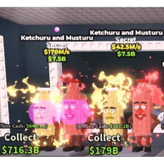 KETCHURU AND MUSTURU BUNDLE 🍅(FAST DELIVERY!!!) 