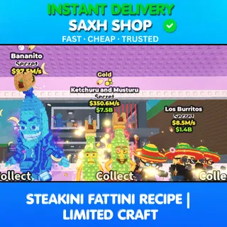 STEAKINI FATTINI RECIPE (#1)🔥 