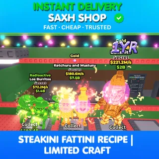 STEAKINI FATTINI RECIPE (#4)🔥 