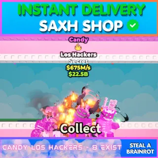 Steal a brainrot | Los Hackers rare candy mutation 💗🍭