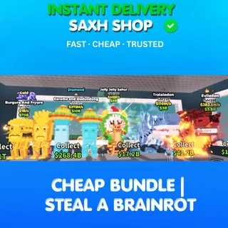 STEAL A BRAINROT BUNDLE • [FAST DELIVERY ] 🔥