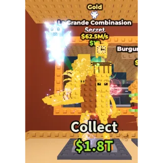 GOLD LA GRANDE COMBINASION WITH LIGHTNING (RARE) ✅