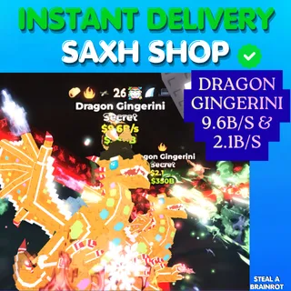 Dragon Gingerini Bundle| [RISING] 🔥