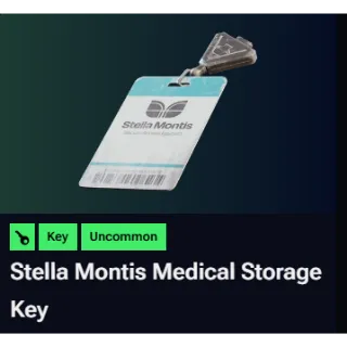 Stella Montis Medical storage Key