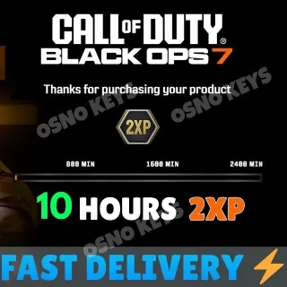 Call of Duty: Black Ops 7 - 10 Hours 2XP - ALL PLATFORMS