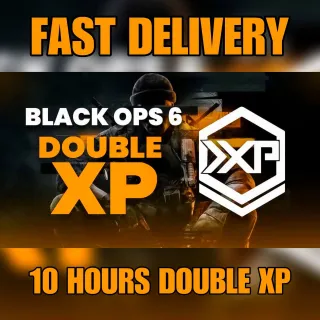 Call of Duty Black Ops 6 - 10 Hours Double XP Boost - Level UP Fast🔥[𝐈𝐍𝐒𝐓𝐀𝐍𝐓 𝐃𝐄𝐋𝐈𝐕𝐄𝐑𝐘]