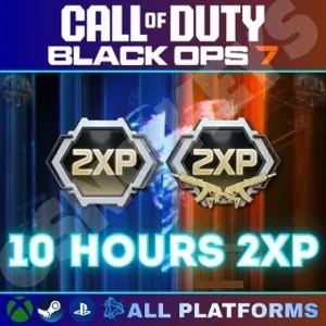 Double XP 10 Hours Level + Weapon 2XP Boost