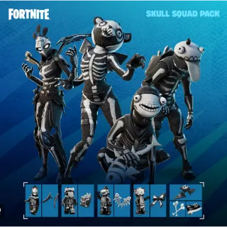 Fortnite - Skull Squad Pack [𝐀𝐔𝐓𝐎 𝐃𝐄𝐋𝐈𝐕𝐄𝐑𝐘]