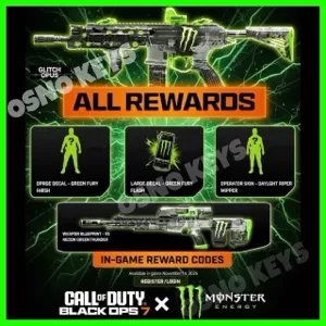 Monster Energy Full Set Call of Duty: Black Ops 7