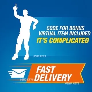 FORTNITE IT'S COMPLICATED EMOTE - GLOBAL