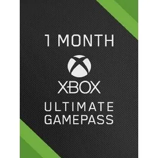 XBOX GAME PASS ULTIMATE - 1 MONTH TRIAL US Non-Stackable