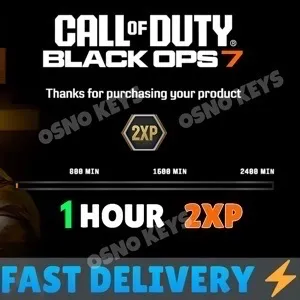 Call Of Duty Black Ops 7 - 1 HOUR Double XP 🔥ALL PLATFORMS🔥