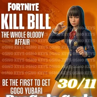 FORTNITE x Kill Bill Gogo Yubari Outfit
