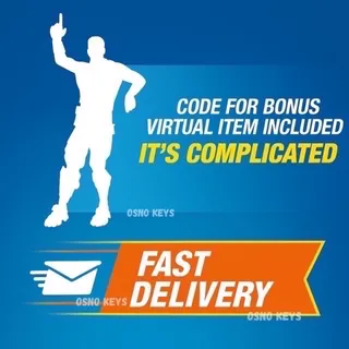 FORTNITE IT'S COMPLICATED EMOTE - GLOBAL