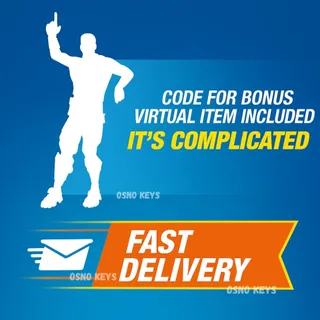 FORTNITE IT'S COMPLICATED EMOTE - GLOBAL