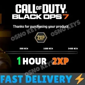 Call Of Duty Black Ops 7 - 1 HOUR Double XP 🔥ALL PLATFORMS🔥