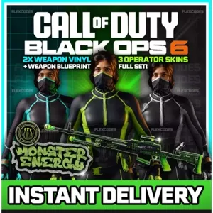 Monster Energy Full Set - Call of Duty: Black Ops 6 🔥 All platforms  🔥