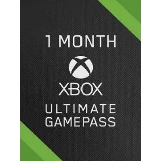 XBOX GAME PASS ULTIMATE - 1 MONTH TRIAL US Non-Stackable