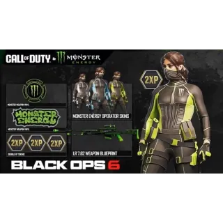 Call of Duty: Black Ops 6 - Exclusive Monster Energy Full Set