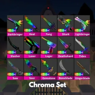  Chroma Set  Murder Mystery 2 |MM2