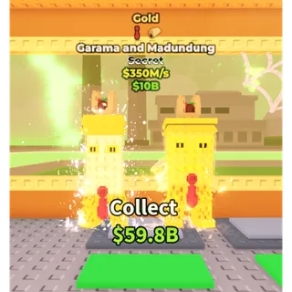 GOLD GARAMA AND MADUNDUNG 350M/S - STEAL A BRAINROT