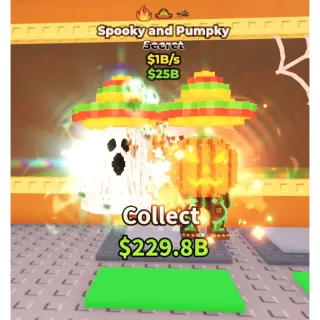 SPOOKY AND PUMPKY 1B/S - STEAL A BRAINROT