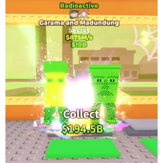 RADIOACTIVE GARAMA AND MADUNDUNG 875M/S - STEAL A BRAINROT