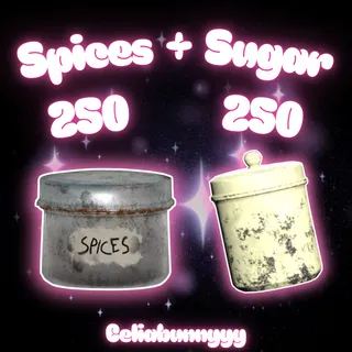 🟢 Xbox | 250 Each Spices + Sugar