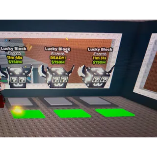 3 secret lucky blocks